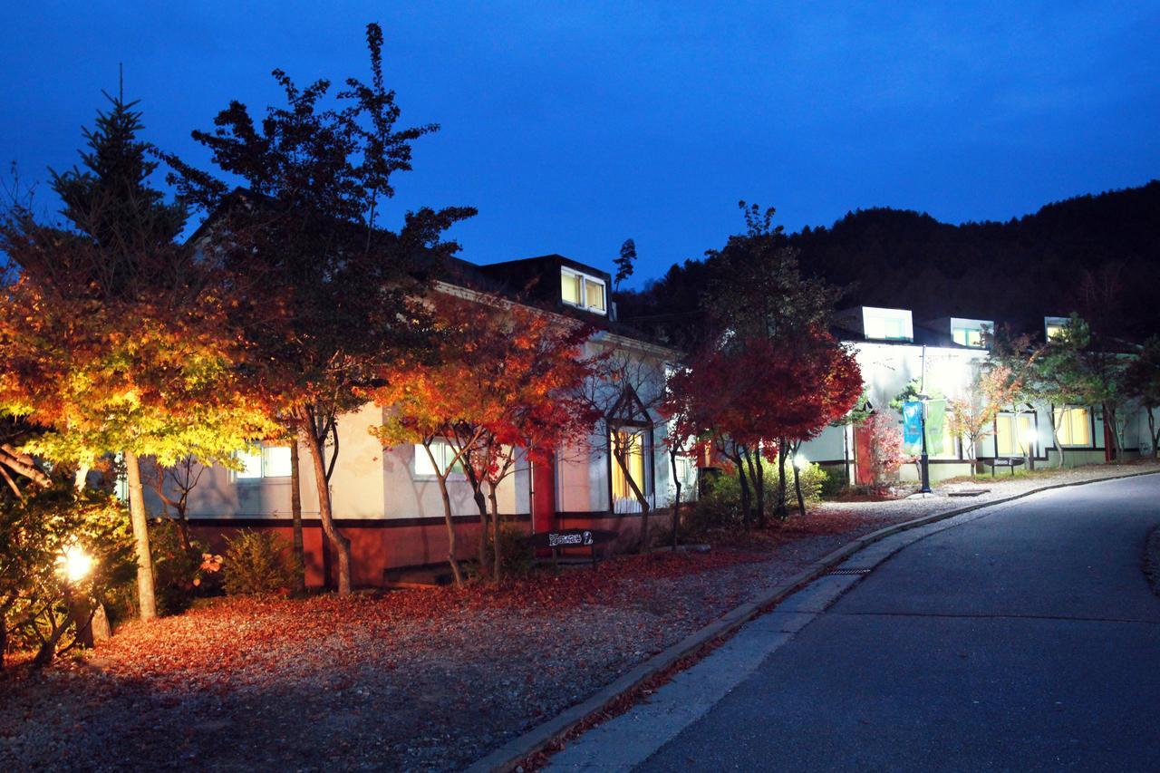 Pyeongchang Iris Pension Bagian luar foto